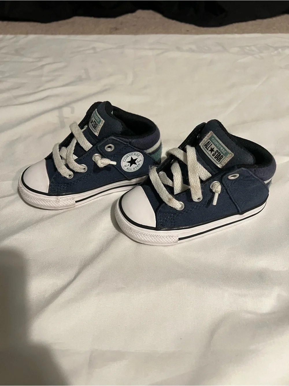 Converse Toddler All Star Navy High-Top Sneakers Size 6